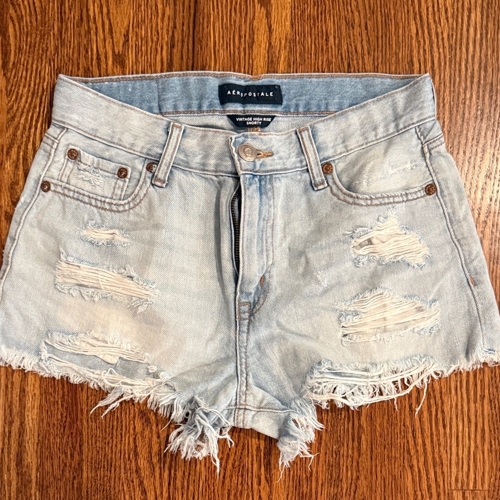 Aeropostale Vintage High Rise Shorty